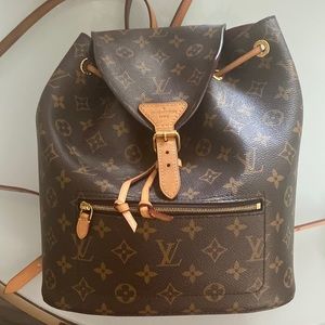 Louis Vuitton Montsouris backpack in monogram canvas